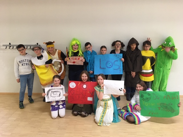 Siegerfoto Zuschauerpreis Fussballturnier Kl 5 6