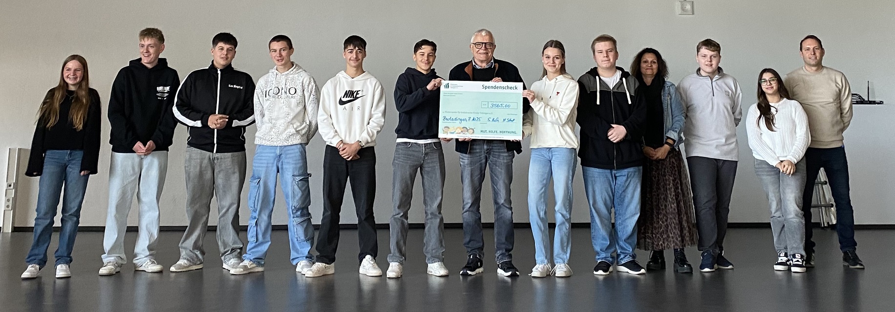 Sozialer Tag Spendenübergabe Oktober 2025